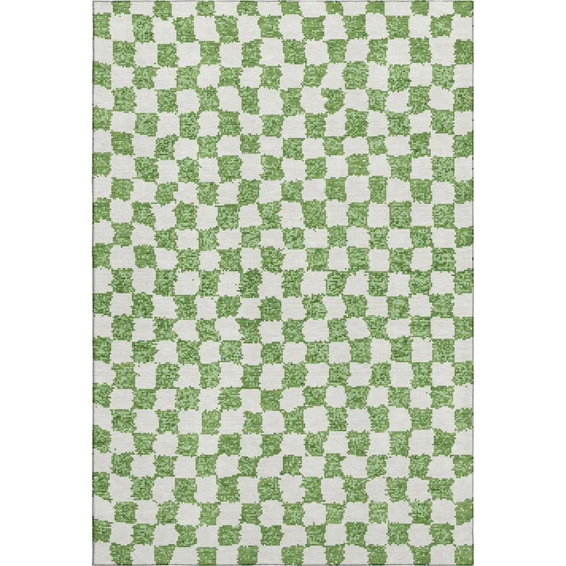 Premium Washable Super Soft Casual Checkered Mayfield Rug