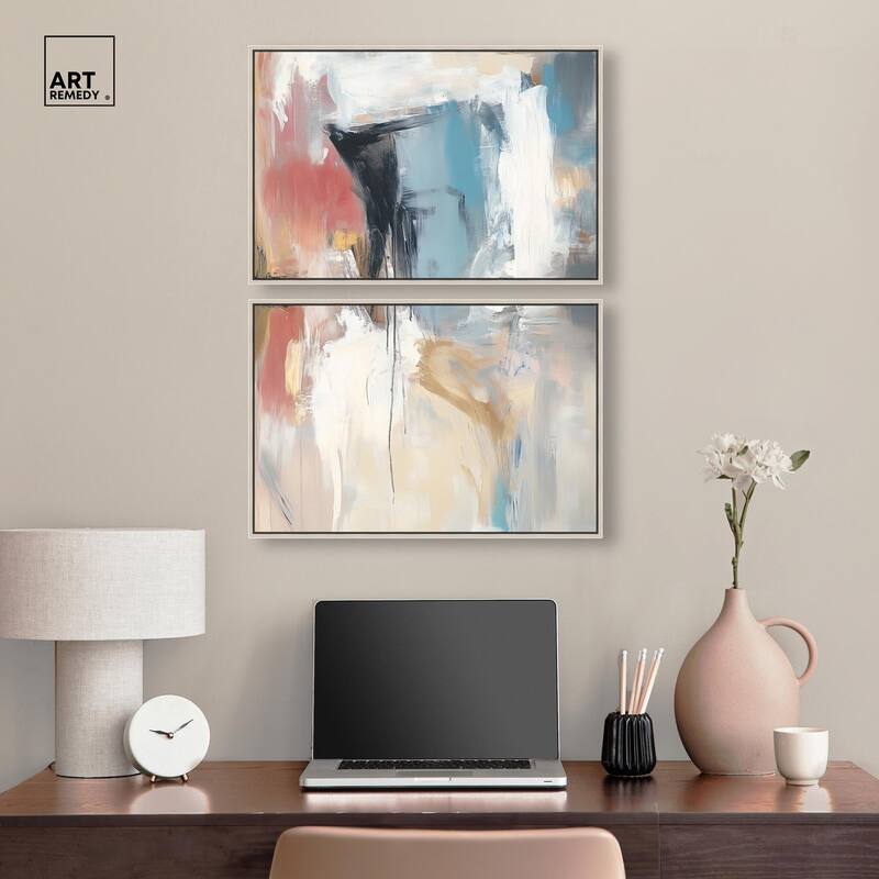 Sanctuary IV Canvas Set of 2 by Art Remedy