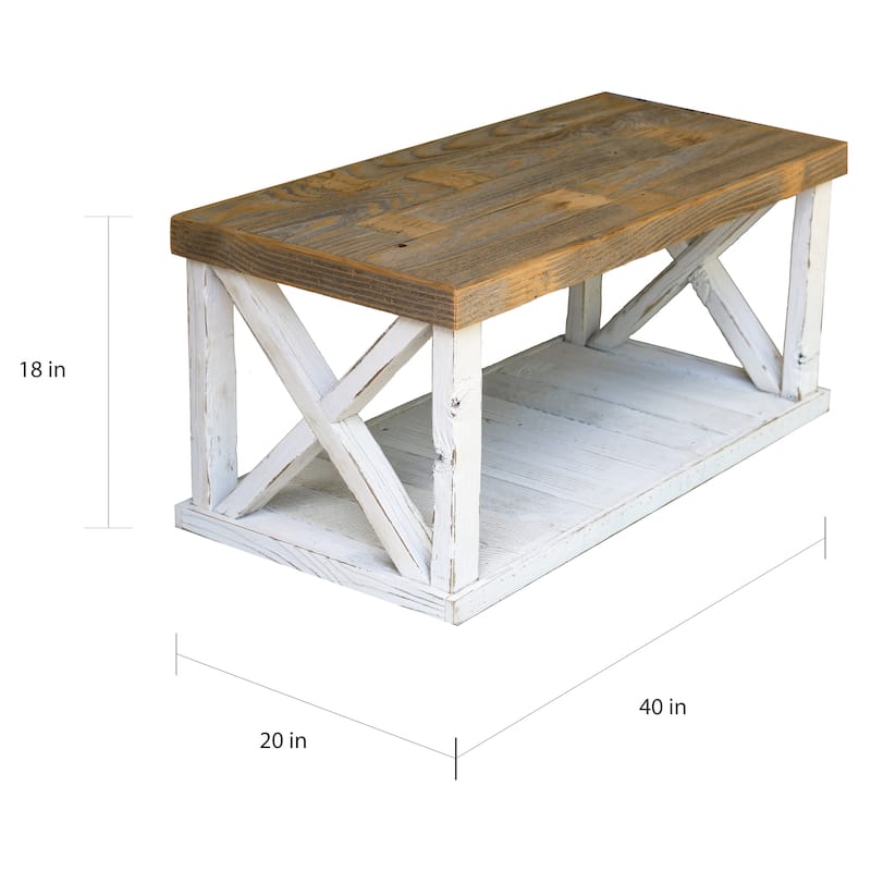 Wooden X Leg Coffee Table Bed Bath & Beyond 25601256