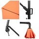 preview thumbnail 33 of 49, Best Choice Products 10ft Offset Hanging Market Patio Umbrella