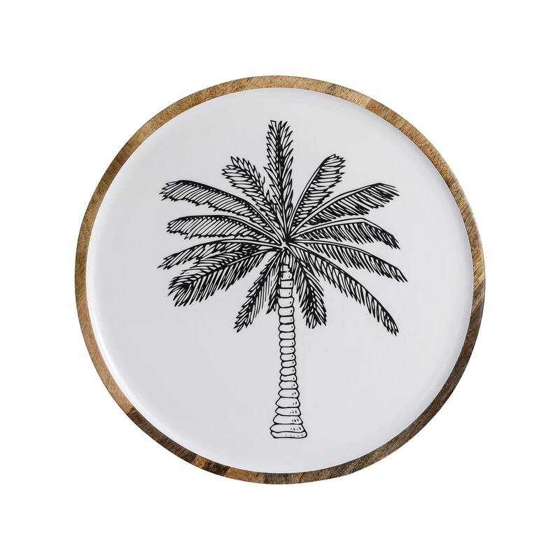 Mango Natural Wood Plate