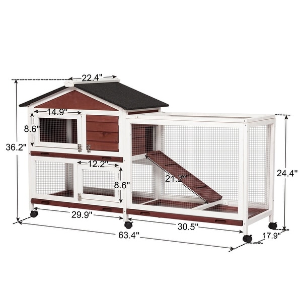 Large hot sale bunny hutch