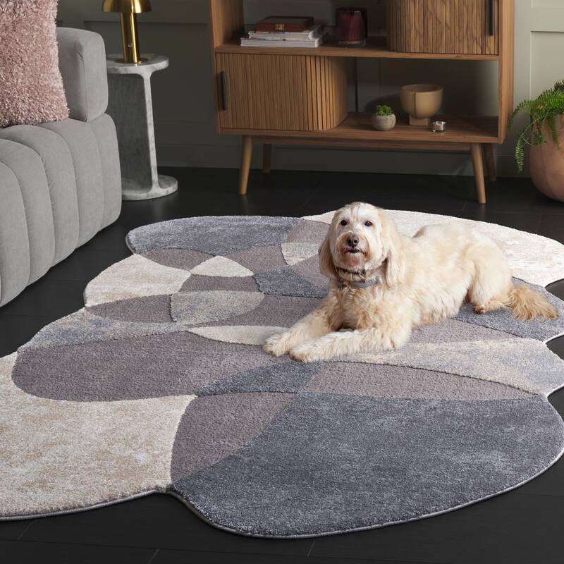 SAFAVIEH Contour Nami Modern Abstract Rug - 5'5" x 7'6"