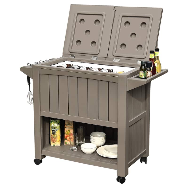 85 Qt. Cooler - Brown