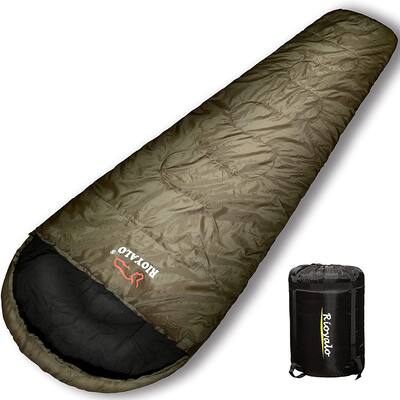 0 Degree Cold Weather Mummy Sleeping Bags for Adults Camping - XL
