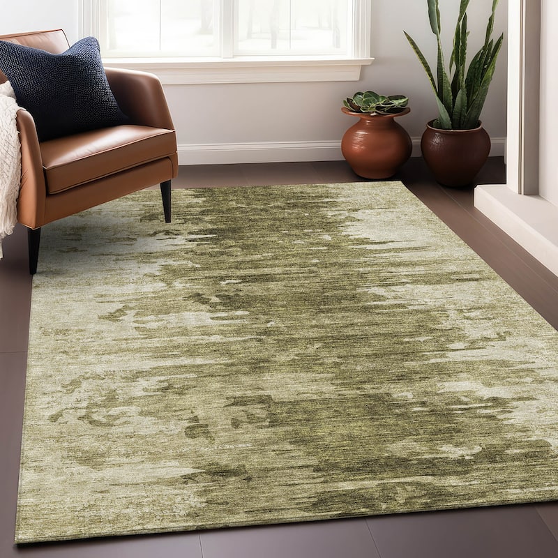 Premium Washable Super Soft Abstract Tear Mayfield Rug
