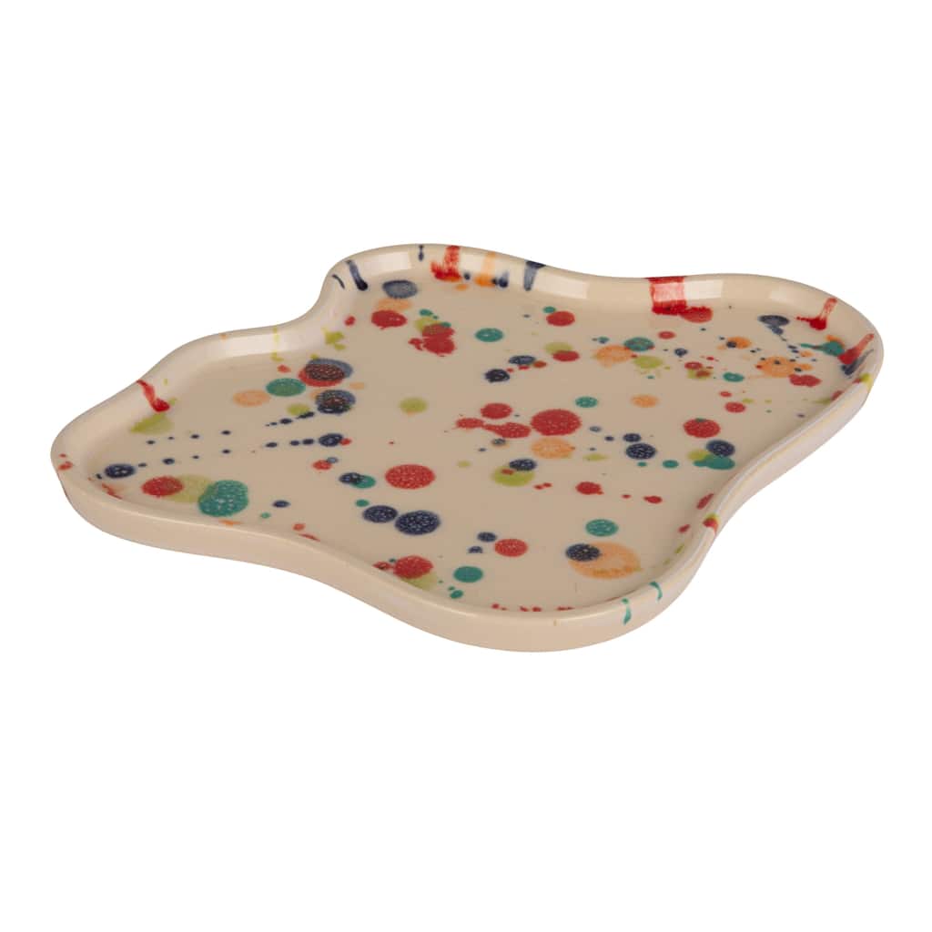 Stoneware Tray - 10.5" L x 9" W