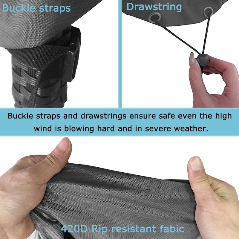 Heavy Duty Outdoor Furniture Cover Patio Waterproof Patio Set Cover