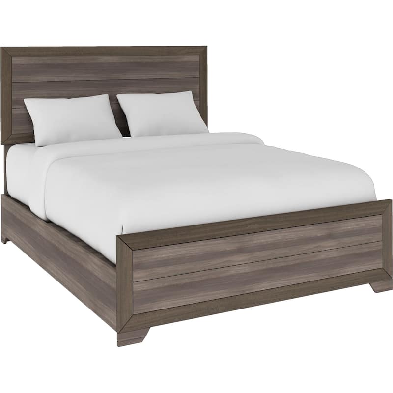 Asheville Driftwood Panel Bed