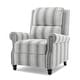 preview thumbnail 68 of 80, Manual Glider Pushback Recliner Chairs with Nailhead Trim