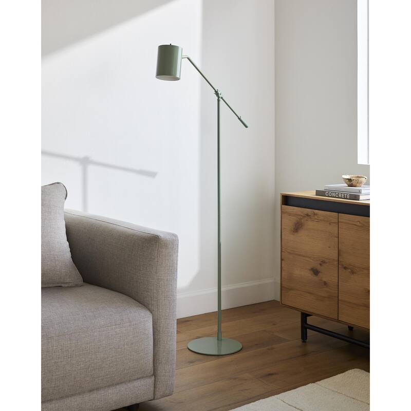 Livabliss Talena Rustic Accent Floor Lamp - Green