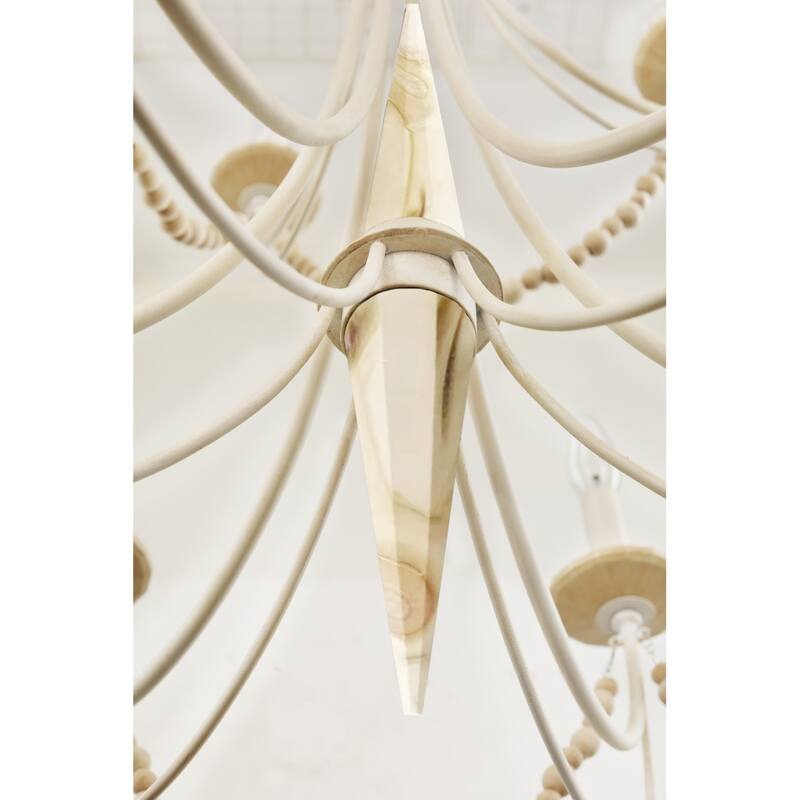 Varaluz Brentwood 10- Light 2-Tier Chandelier