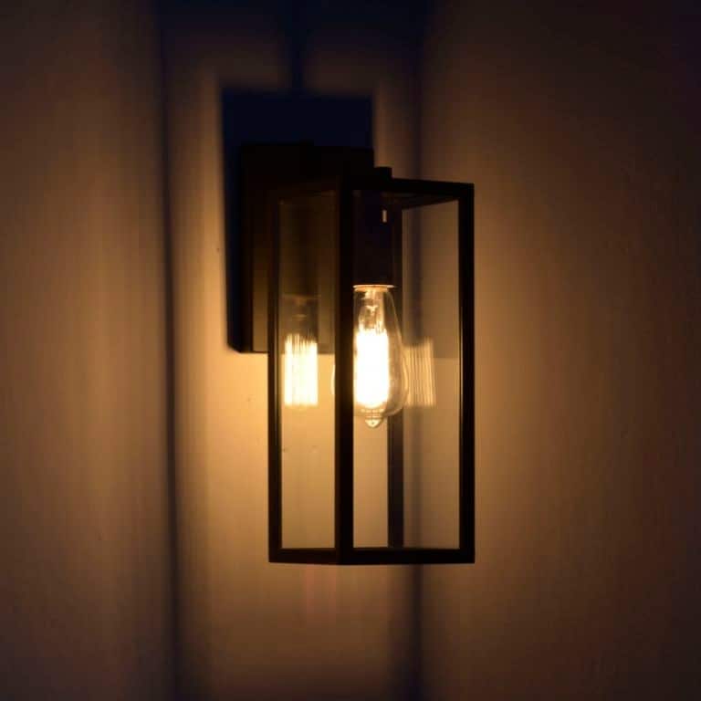 Arberry 1 Light Rust Outdoor Wall Lantern Sconce Light