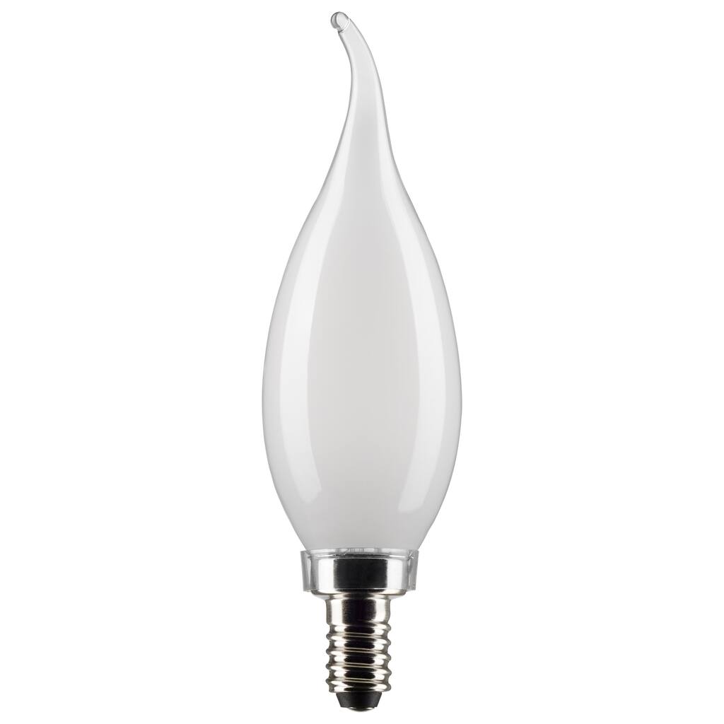 5.5 Watt CA10 LED - Frost - Candelabra base - 90 CRI - 4000K - 120 Volt