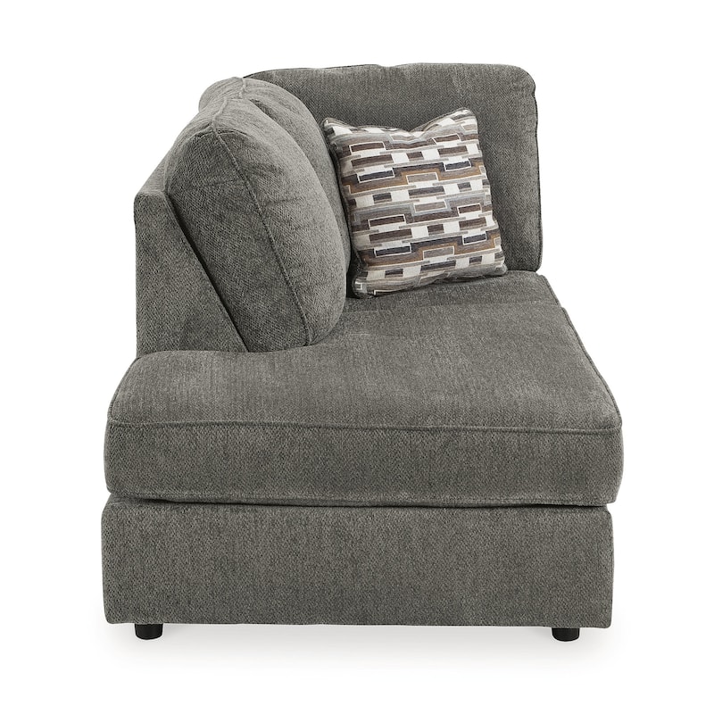 Signature Design by Ashley O'Phannon 2-Piece Sectional with Ottoman - 125" W x 86" D x 38" H