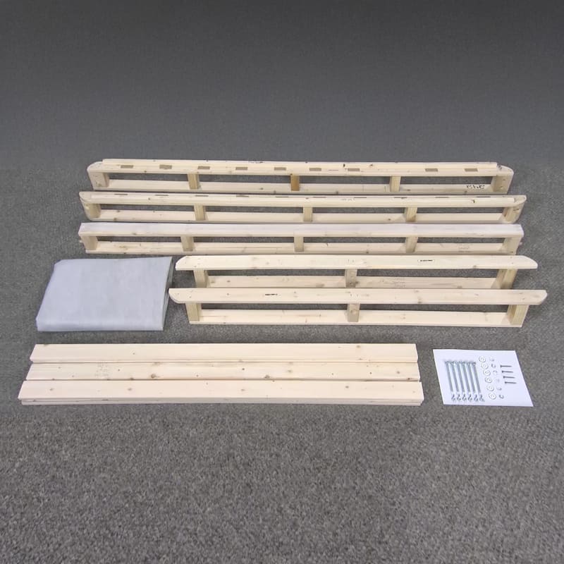 Slumber Solutions 5.5-inch Low Profile Wood Mattress Foundation