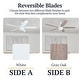 preview thumbnail 5 of 30, Copper Grove Mills 52-inch Modern White LED Ceiling Fan with Remote