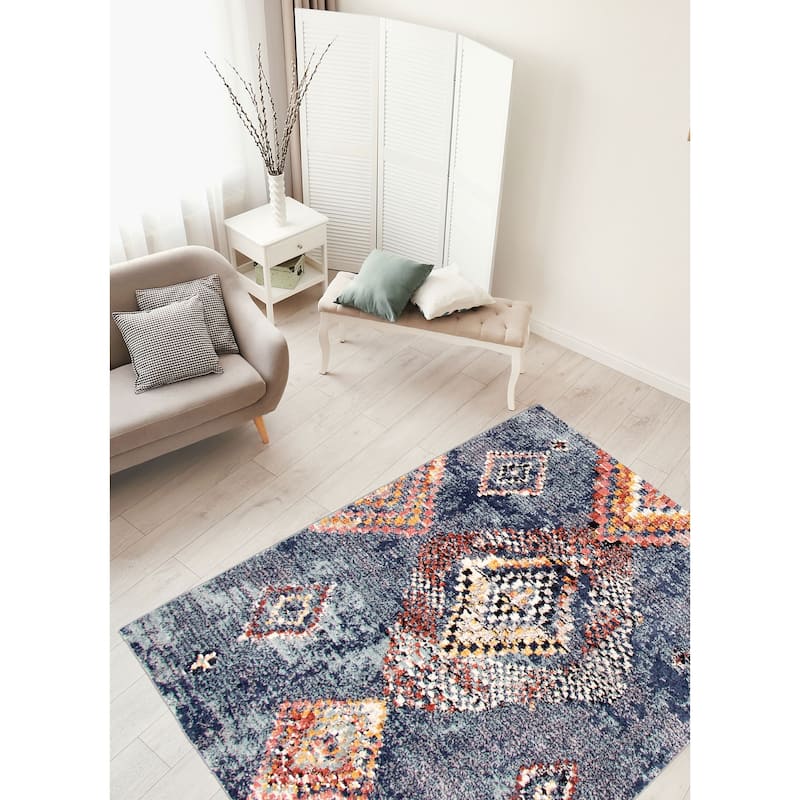 ECARPETGALLERY Morocco Mosaique Southwestern Rug