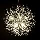 8-Light Dandelion Crystal Chandelier Firework Pendant Ceiling Light - 15.7" Dia