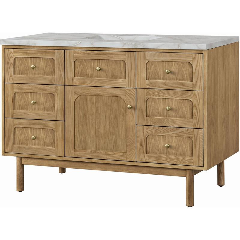 James Martin Vanities 545-V48-FVSL Laurent 48" Wall Mounted or Free