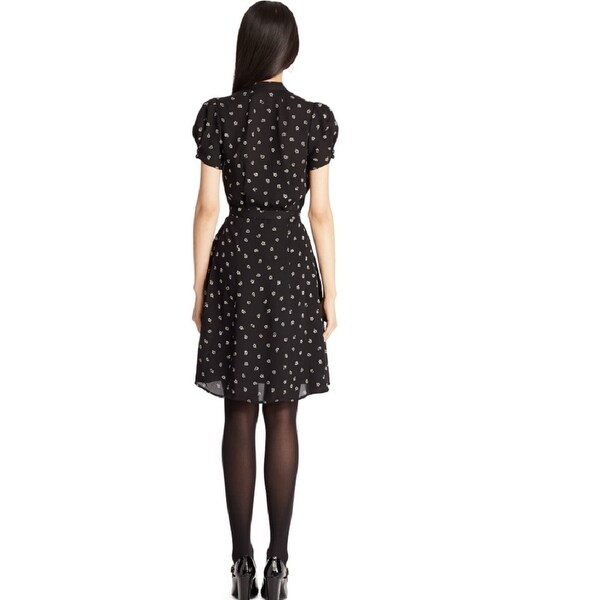 ralph lauren black floral dress