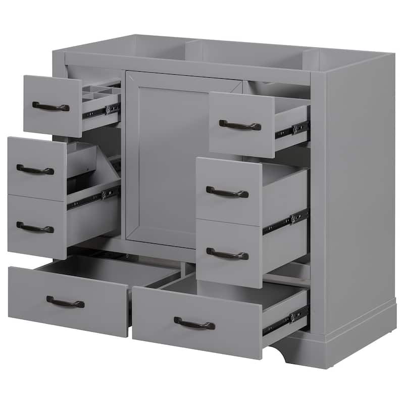 36'' Bathroom Vanities Cabinet with Sink Combo Set