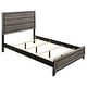 preview thumbnail 2 of 19, Watson Transitional Panel Grey Oak Bedroom Set