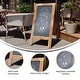 preview thumbnail 135 of 158, Wood A-Frame Magnetic Chalkboard Set-Markers, Stencils, and Magnets