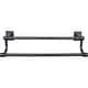 preview thumbnail 4 of 3, Top Knobs Stratton Bath 30 Inch Double Towel Bar Tuscan Bronze