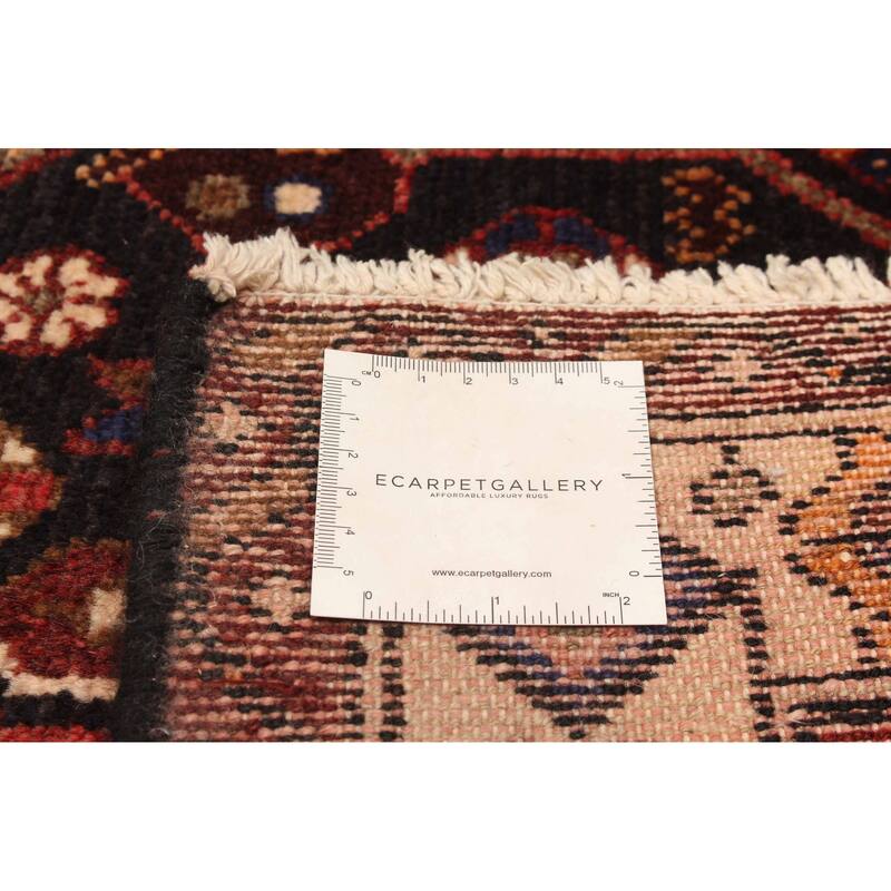 ECARPETGALLERY Hand-knotted Andelz Navy Wool Rug - 3'8 x 10'1