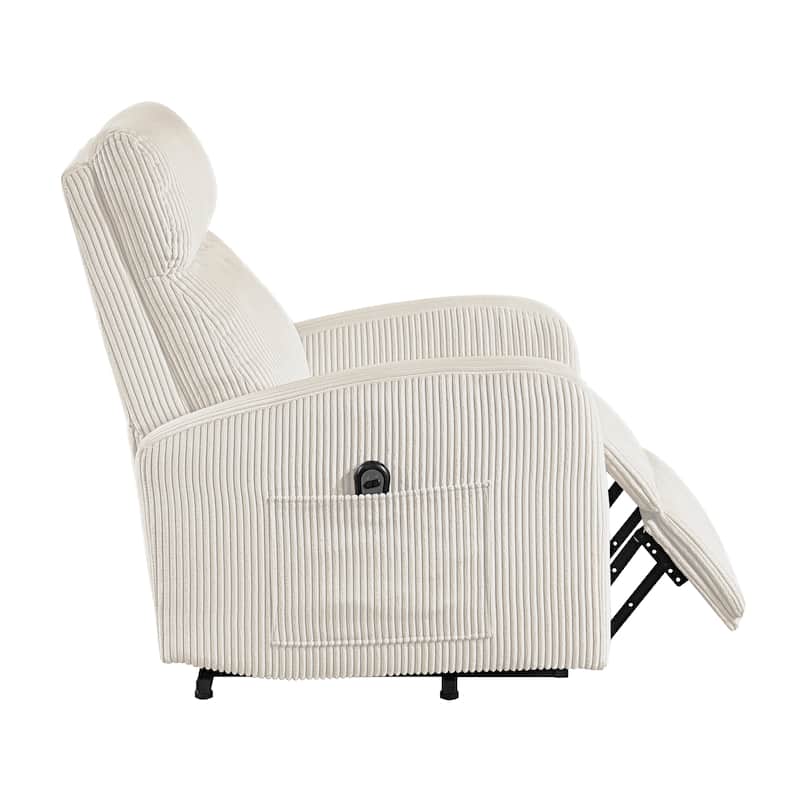 Covelo Corduroy Reclining Chair
