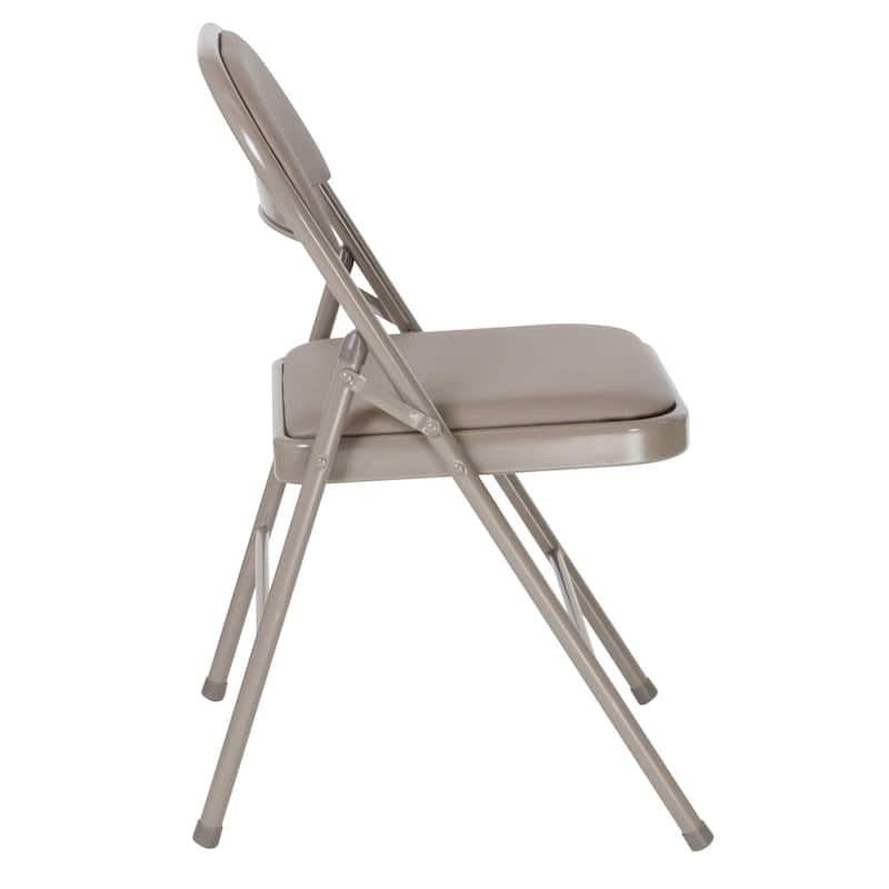 4 Pack Double Braced Vinyl Folding Chair