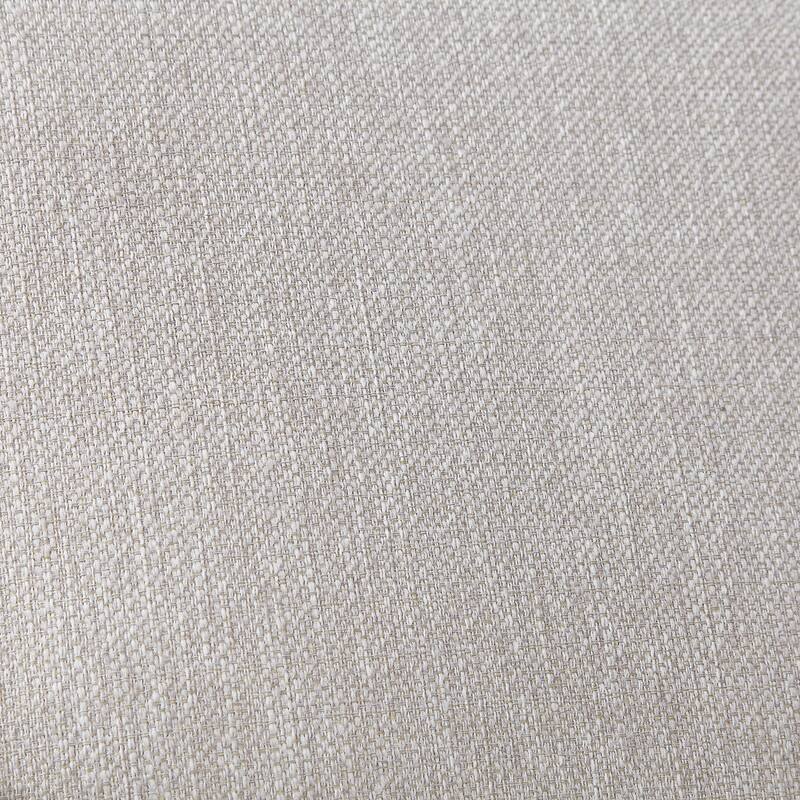Uttermost Wills 30" Wide Stainless Steel Framed Fabric Upholstered Arm