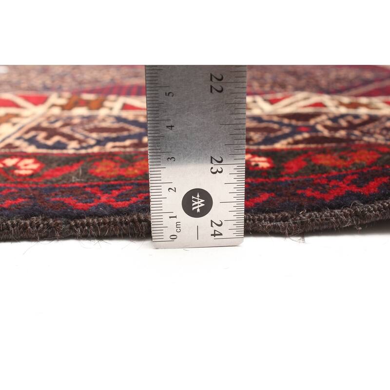 ECARPETGALLERY Hand-knotted Teimani Dark Navy Wool Rug - 2'9 x 4'5