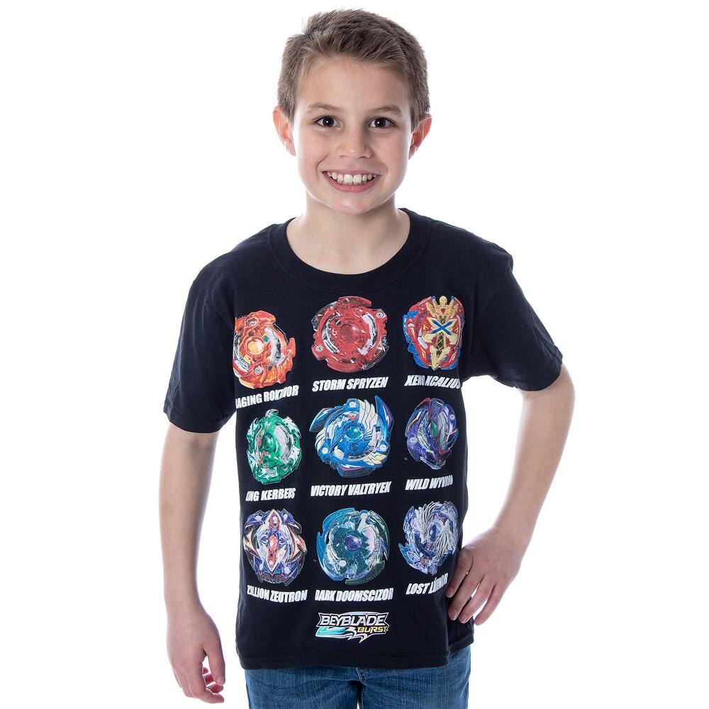 Beyblade Burst Boys' Spinner Tops T-Shirt