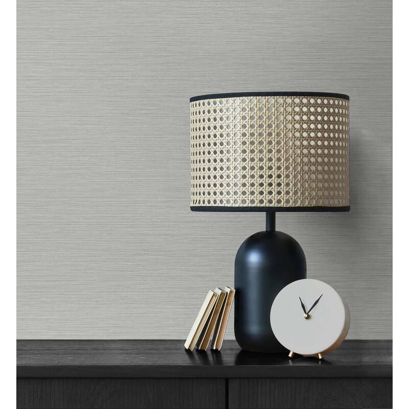 Seabrook Designs Silk Embossed Vinyl Unpasted Wallpaper