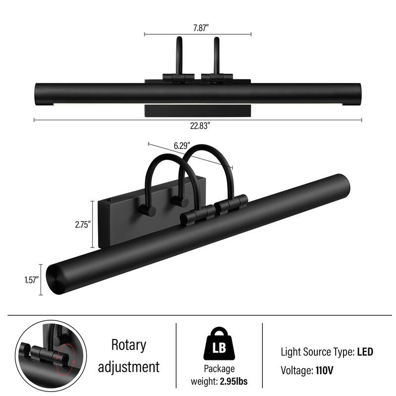 KAYLA Bathroom Vanity Light 18/24 inch