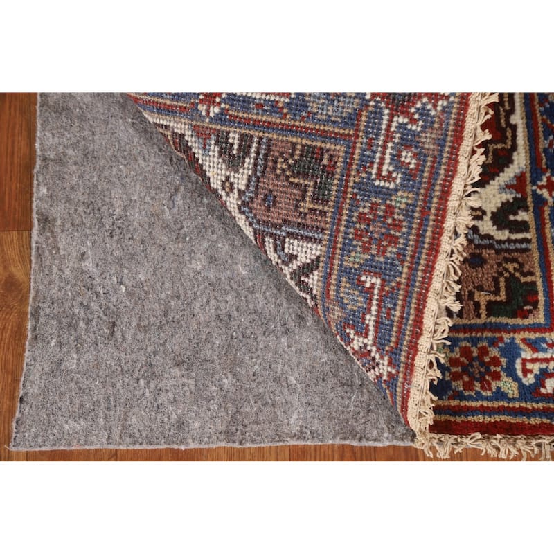 Heriz Serapi Rug Hand-Knotted Oriental Wool Carpet - 2'0"x 3'0"