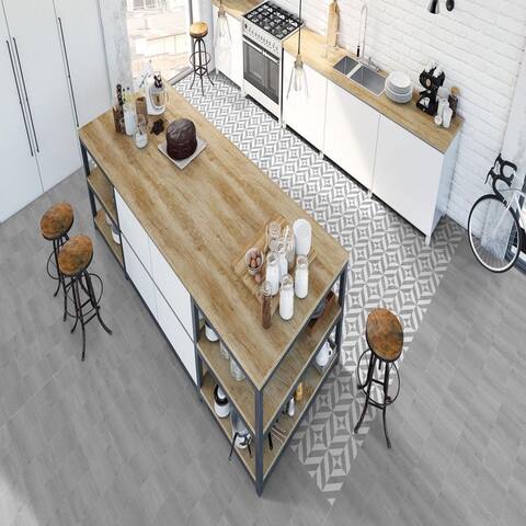 The Tile Life Larissa 10x10 Porcelain Wood Look Wall & Floor Tile
