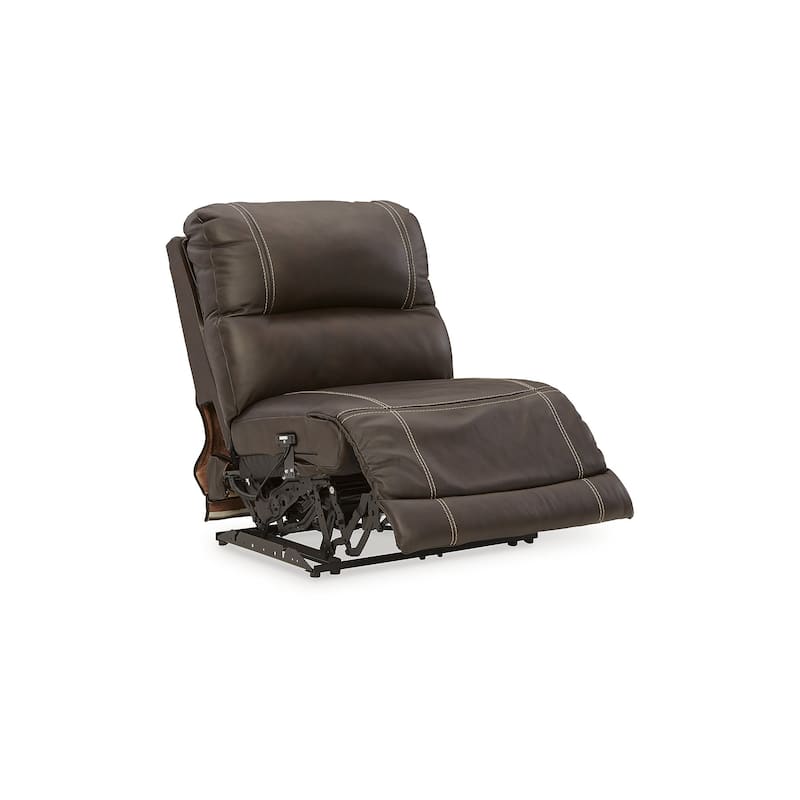 Signature Design by Ashley Dunleith Brown 7-Piece Power Reclining Sectional - 136"W x 136"D x 43"H