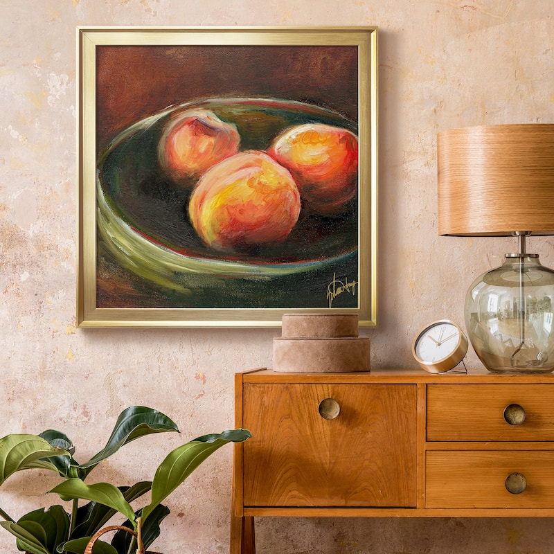 Printed Rustic Fruit II-Premium Framed Canvas - Ready to Hang