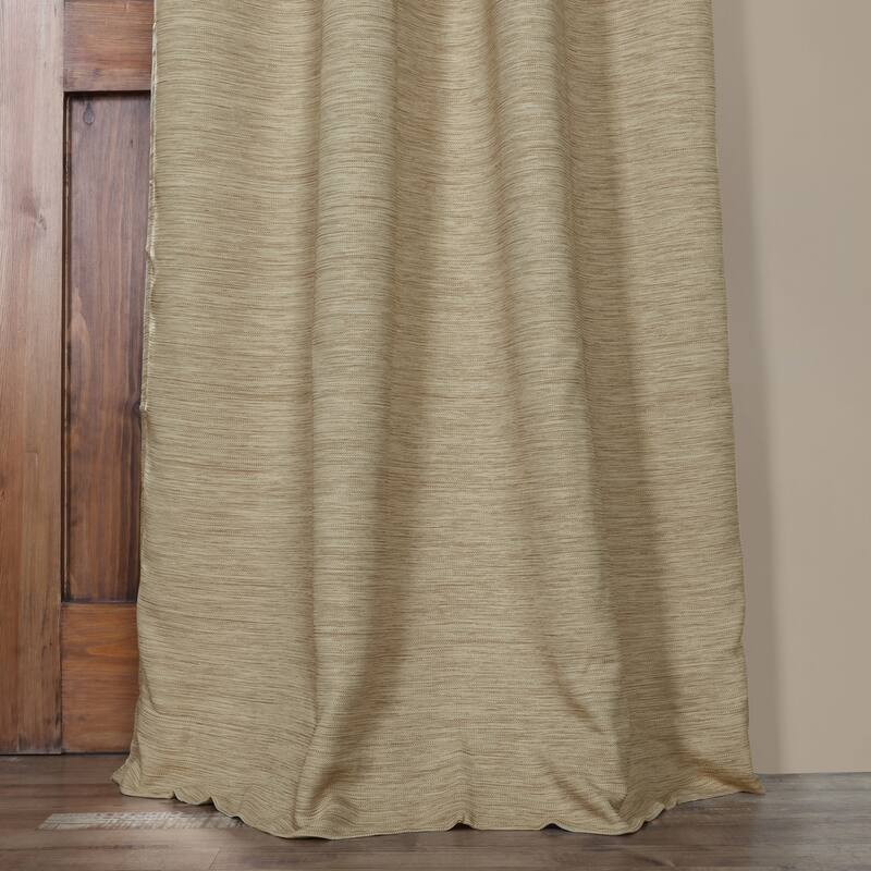 Exclusive Fabrics Grommet Bellino Room Darkening Curtain (1 Panel) - 50 x 120