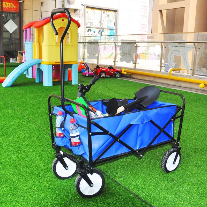 Folding Wagon Garden Shopping Beach Cart