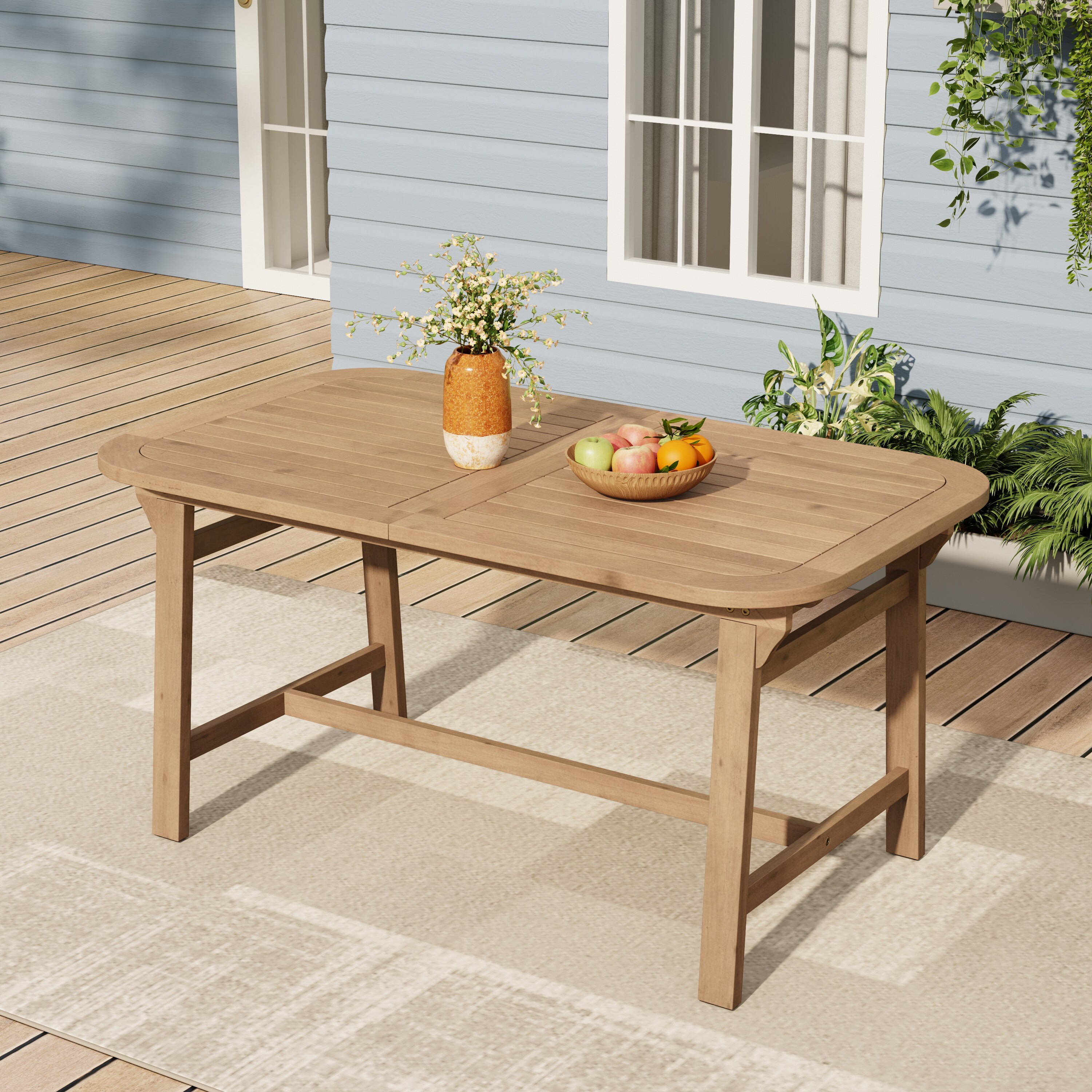 Christopher Knight Home - Lucinda Outdoor Acacia Wood Dining Set
