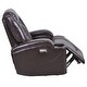 preview thumbnail 33 of 38, Power Motion Recliner with USB Charge Port and Cup Holder -PU Lounge chair for Living Room