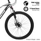preview thumbnail 4 of 45, 29-Inch 21-Speed High Carbon Steel, Front and Rear Disc Brake，Front Suspension MTB Mountain Bike for Adult