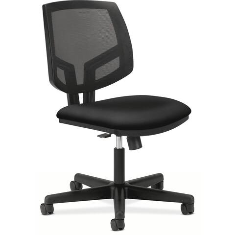 Volt Series Mesh Back Task Chair with Synchro-Tilt, Seat Height, Black