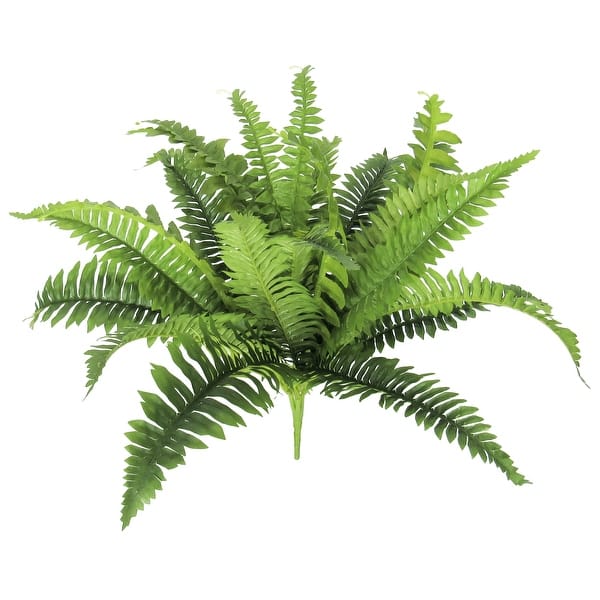 Nearly Natural 20-in Green Indoor Artificial Boston Fern Plants | 8157