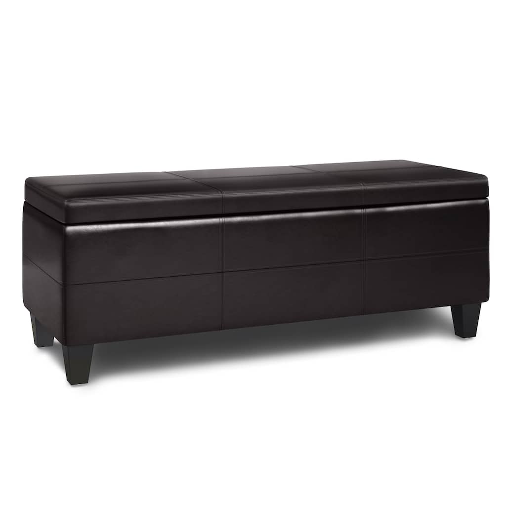 Modern Storage Ottoman Bench for Living Room