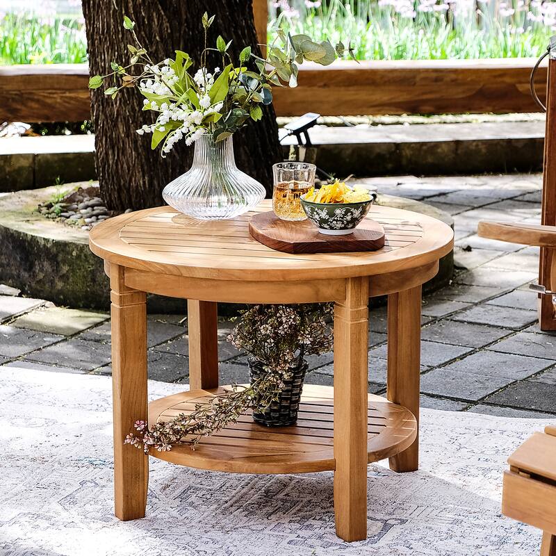 Cambridge Casual Sherwood Set of 3 Teak Adirondack Chat Set